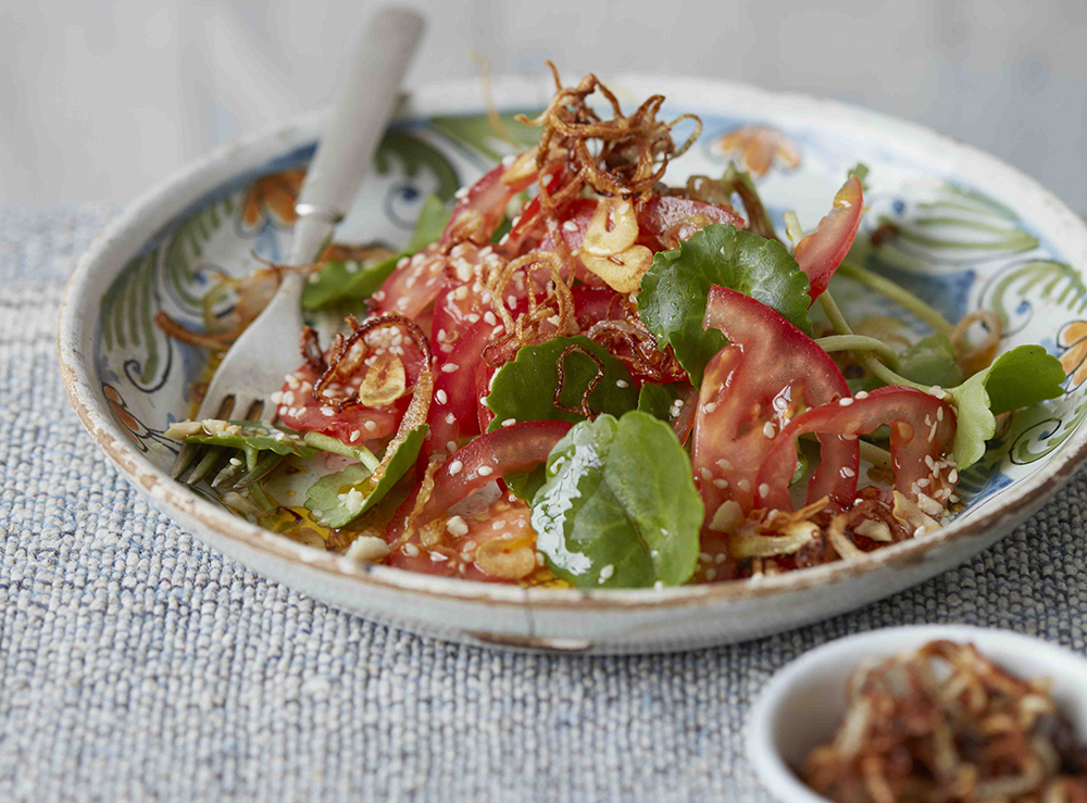 Pennywort Salad